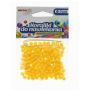 Koraliki plastikowe Brewis 6mm, Żółte - 3